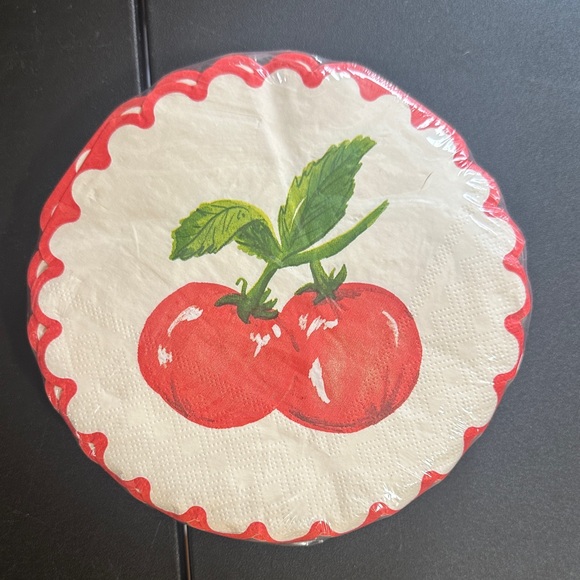The farmhouse by Rachel Ashwell 40 tomato napkins - Picture 1 of 2
